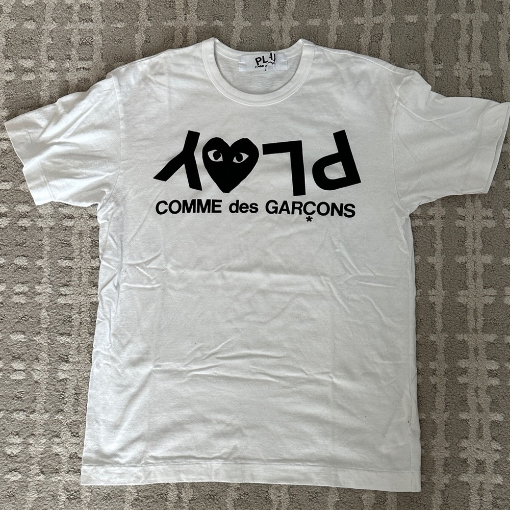 Comme des Garçons Play White T-Shirt